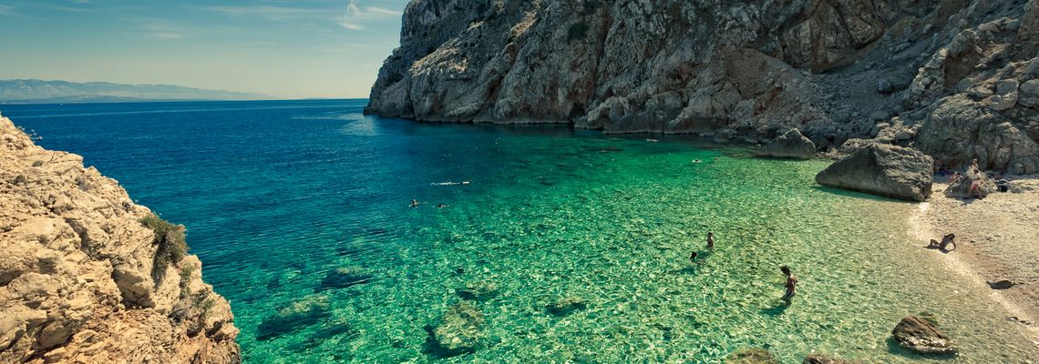 Karibik-Flair im Mittelmeer: Mit dem Taxiboot zu Kvarner-Traumbuchten Karibik-Flair im Mittelmeer: Mit dem Taxiboot zu Kvarner-Traumbuchten