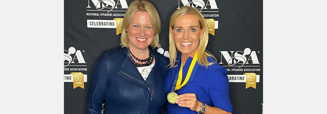 Speakerin des Jahres wurde in Amerika geehrt Speakerin des Jahres wurde in Amerika geehrt